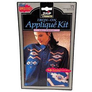 NEW Tulip Treasures Iron-On Southwest Appliqué Kit NOS